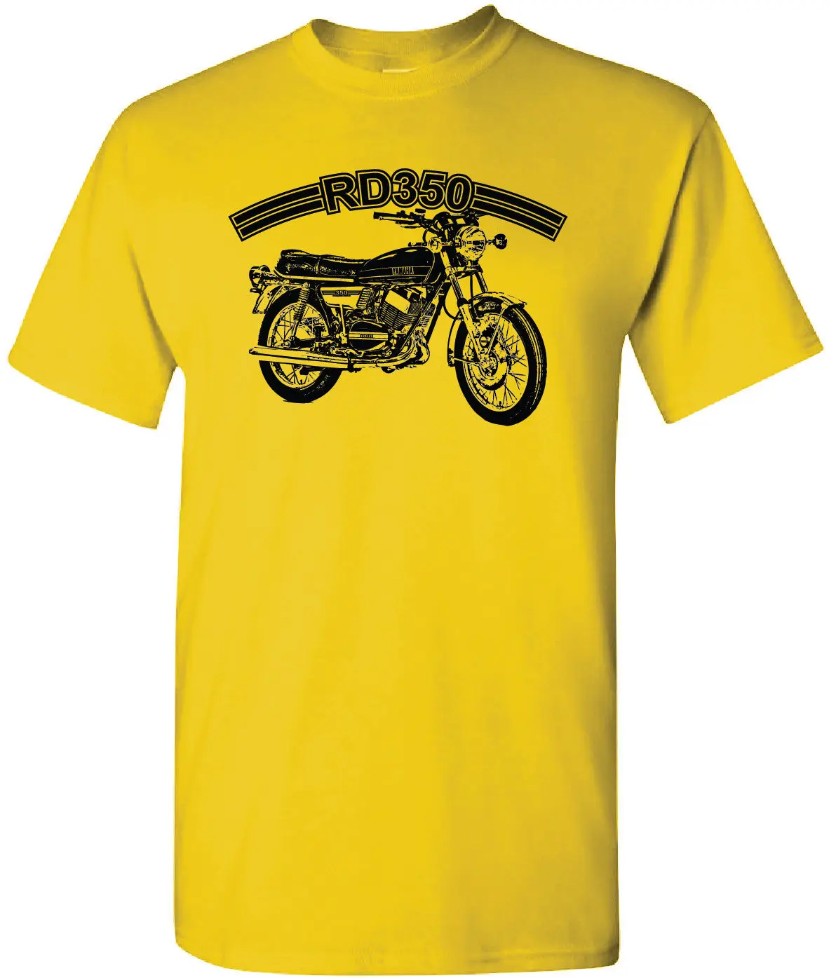 

Hip Hop Novelty Men'S Brand Japan Motorcycle RD 350 Old School Retro Two Stroke Cafe Racer RD350 RD400 RD500 T-ShirtTee Shirt