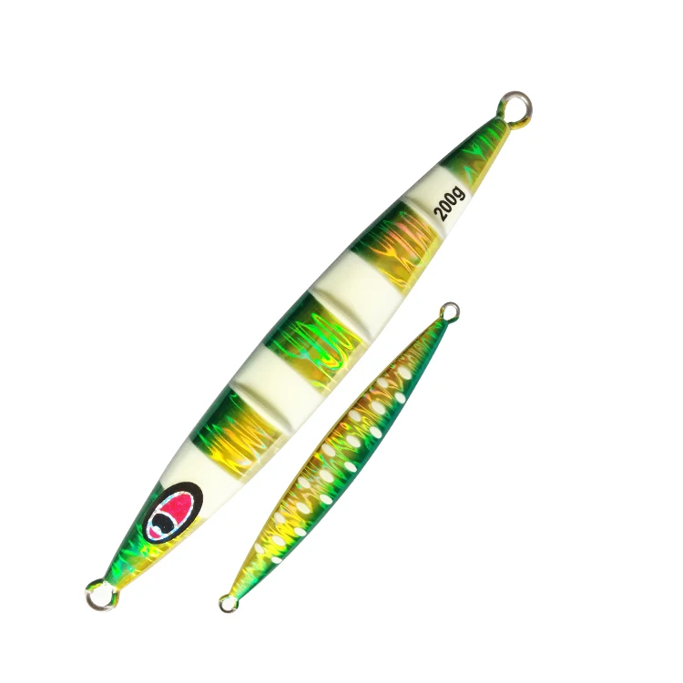 gold green luminous FUNADAIKO lead jig Металическая дергающаяся свечение Зебра Рыбалка океан рыболовное судно блесна, приманка, вялая блесна, блесна, дергающаяся приманка, kabura 200g 250g 450g Отсадочная машина - Цвет: gold green luminous