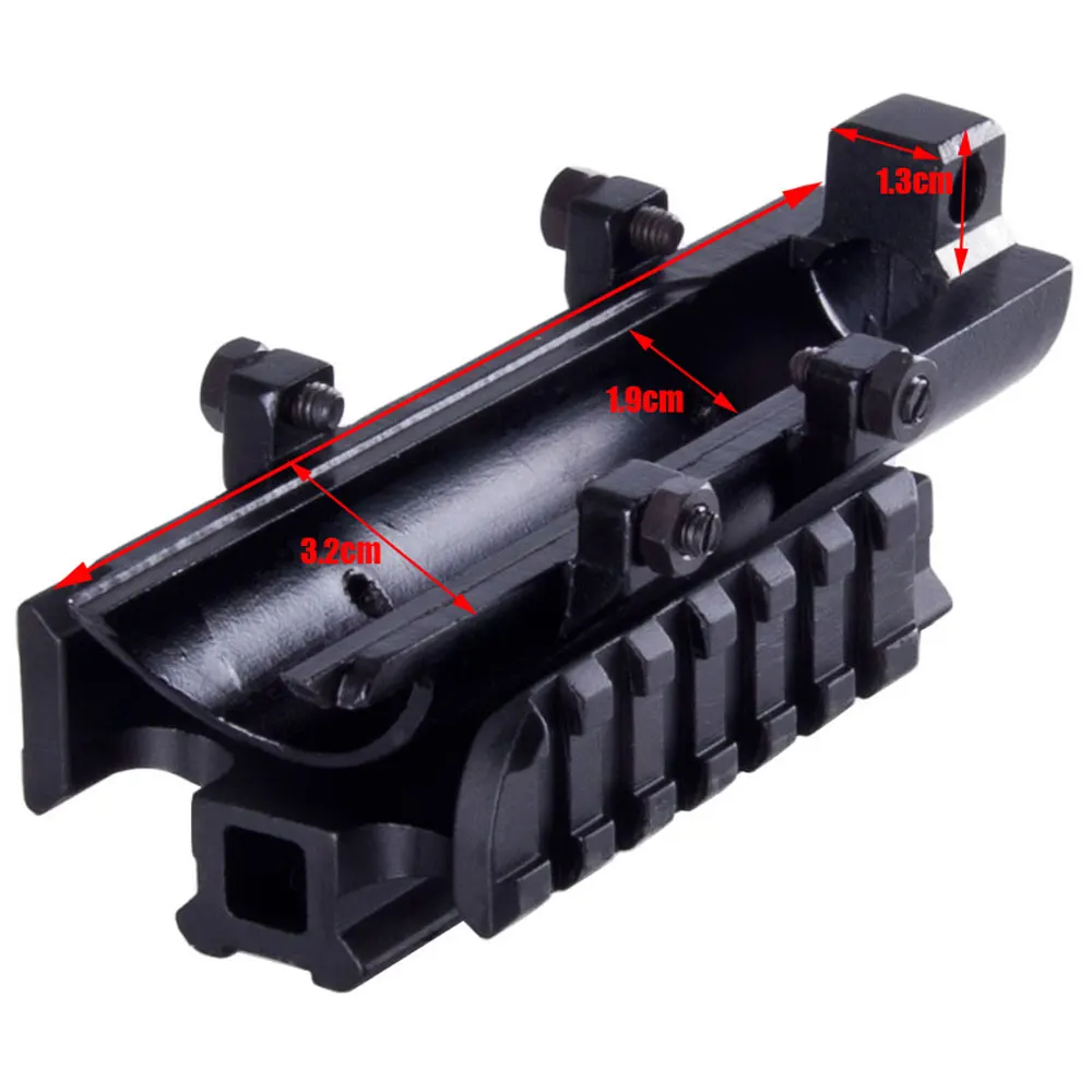 Gen SKS Picatinny Tri-rail Mount MNT-640TRIII(черный)-Быстрый переход