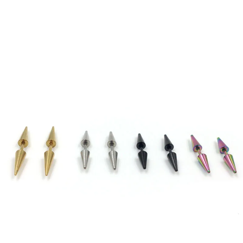 2 шт. женские серьги гвоздики из нержавеющей стали|stainless steel stud earrings|fashion earringsstud