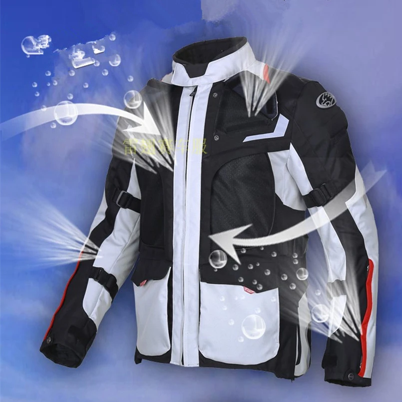 

M-4XL Brand New Motorcycle Hunting Jacket For JK-562 GTX Winter Jackets Pants VEDA 9pcs CE Protector Pads Motorbike Suit