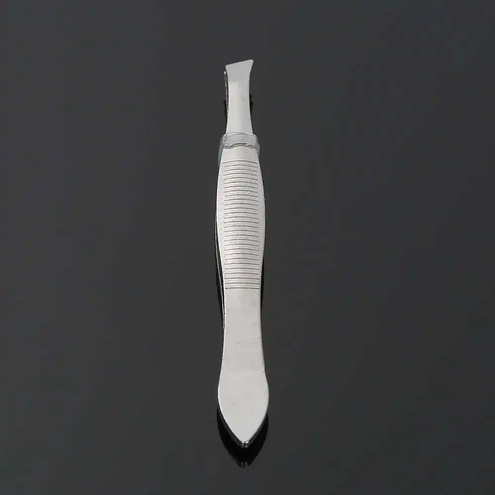 Пинцет для удаления волос с ресниц и бровей из нержавеющей стали | Красота