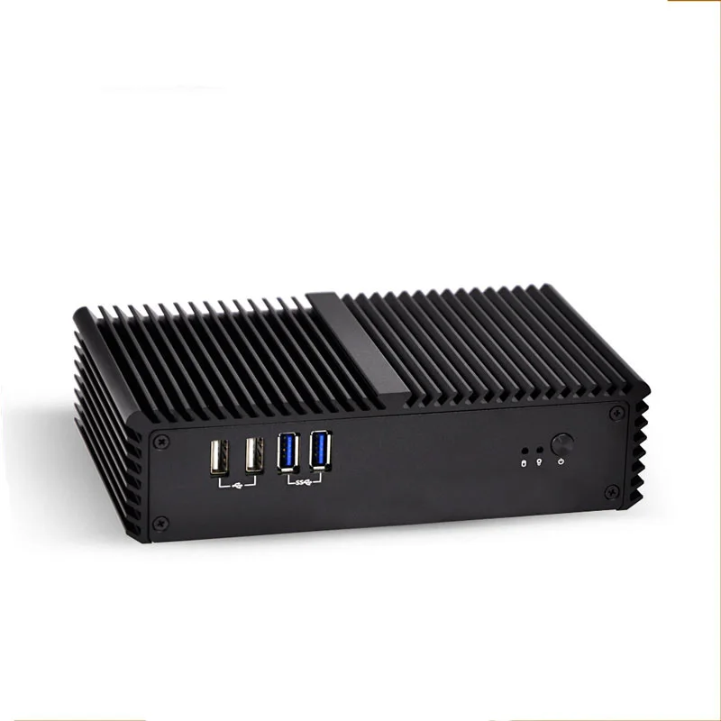 Тонкий клиент мини ПК настольный компьютер Barebone система двухъядерный I5