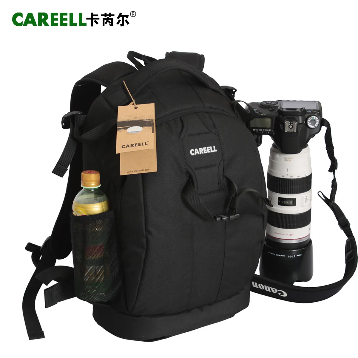 CAREELL Профессиональный anti-theft зеркальные дважды плечо мешок камеры случайный