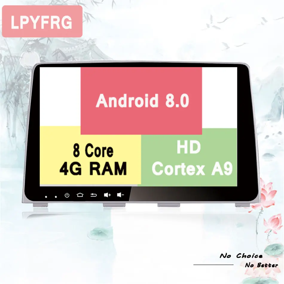 Автомобильный магнитофон 4 Гб ОЗУ 9 &quotandroid 10 0 Octa Core GPS для Hyundai Sonata 2018 без DVD