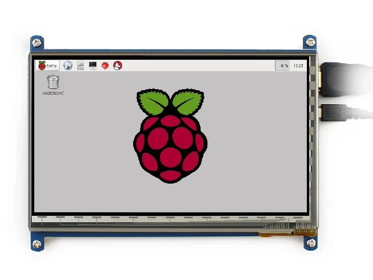 7 дюймовый сенсорный экран Raspberry pi 800*480 емкостный ЖК интерфейс HDMI поддерживает