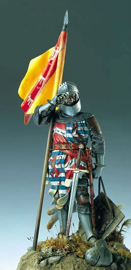 1346 Французский рыцарь 90 мм|knight| |