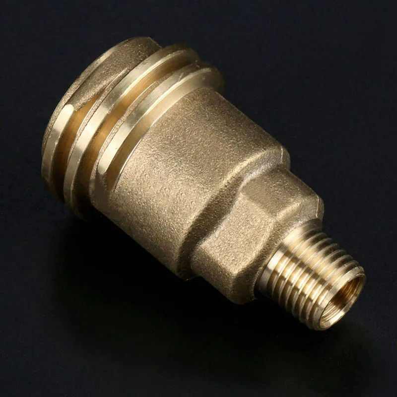 QCC1 to 1/4 Inch Male Pipe Thread Adapter Propane Gas Fitting Connector Dropshipping | Обустройство дома