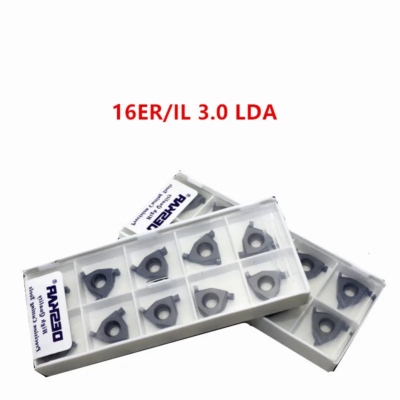 10P 16ER/IL 0,7/0,8/0,9/1,0/1,1/1,2/1,3/1,4 LDA токарный станок с ЧПУ с постепенным увеличением паз машина для нарезания канавок вставки карбида для P.M.K