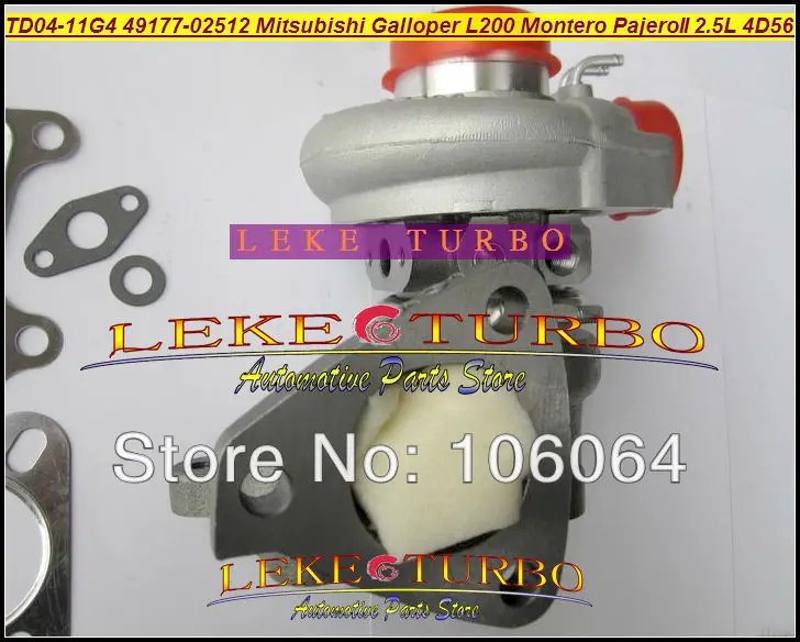Турбо для Mitsubishi L200 Pajero II турбо с водяным охлаждением Hyundai Galloper 4D56Q EC 4D56 2.5L