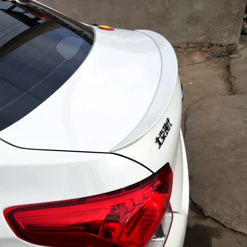 Для Hyundai акцент/Verna 2017 2018 установки паста спойлер высокое качество материала ABS
