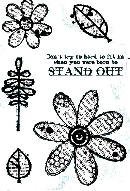 Цветочный прозрачный силиконовый штамп печать DIY Скрапбукинг Фотоальбом