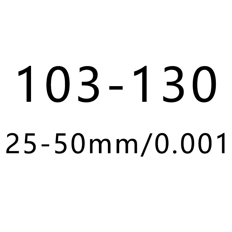 103-130(25-50mm) Mitutoyo наружный микрометр 103-137/138/139/140/129/130 датчик Штангенциркули 0-25-50-75-100mm Точность 0,01/0,001 мм измерительный инструмент - Цвет: 103-130(25-50mm)