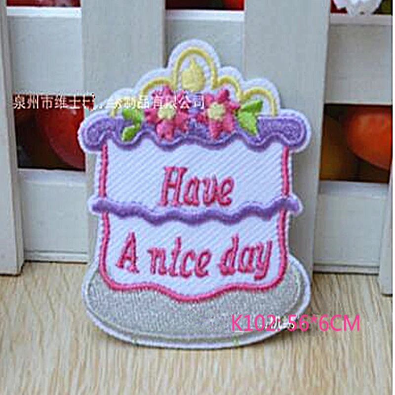 Швейные аксессуары 1 шт. тканевые наклейки быть сшитым утюжить мультфильм паста