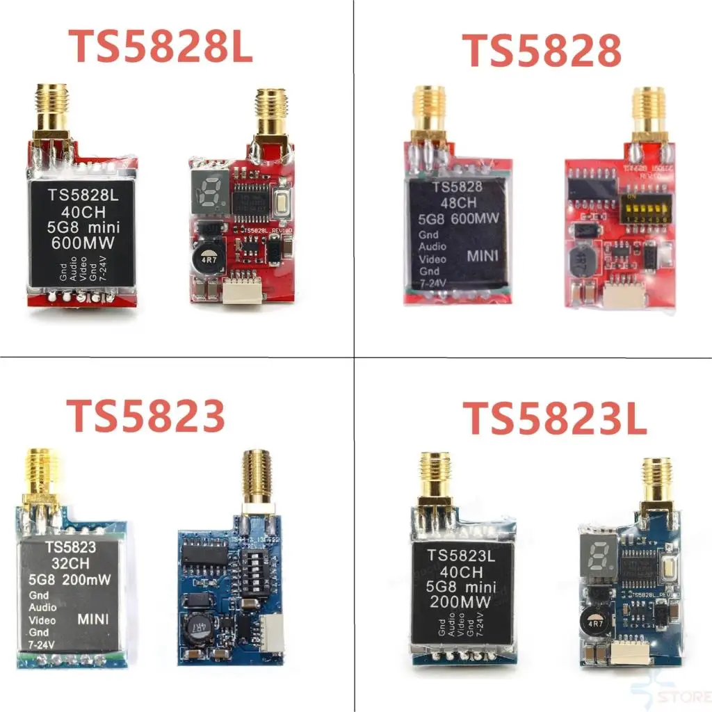 Модуль видеопередатчика TS5828 TS5828L TS5823 TS5823L 5 8 ГГц VTX для квадрокоптера класса 180