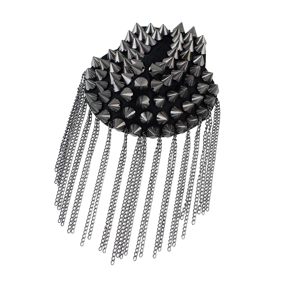 1 шт. Мода элемент всплеск в стиле панк Ленточки брошь/плеча совета ювелирные