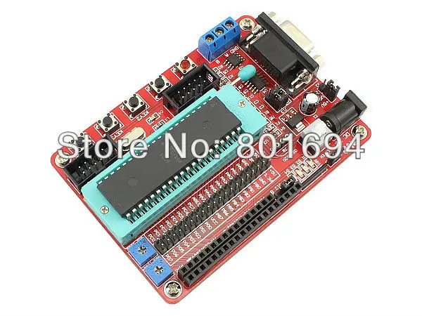 Макетная плата AVR Mini System с usb кабелем для ATmega16A/ATmega16L/ATmega16/ATmega32|board board|board developmentboard |