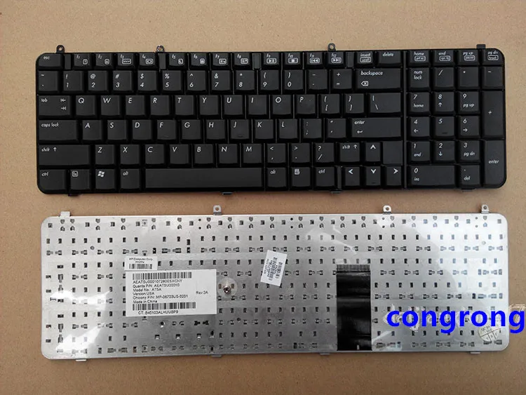 Клавиатура для ноутбука HP Pavilion DV9000 DV9100 DV9200 DV9700 DV9400 DV9500 DV9600 DV9700|Клавиатуры замены| |