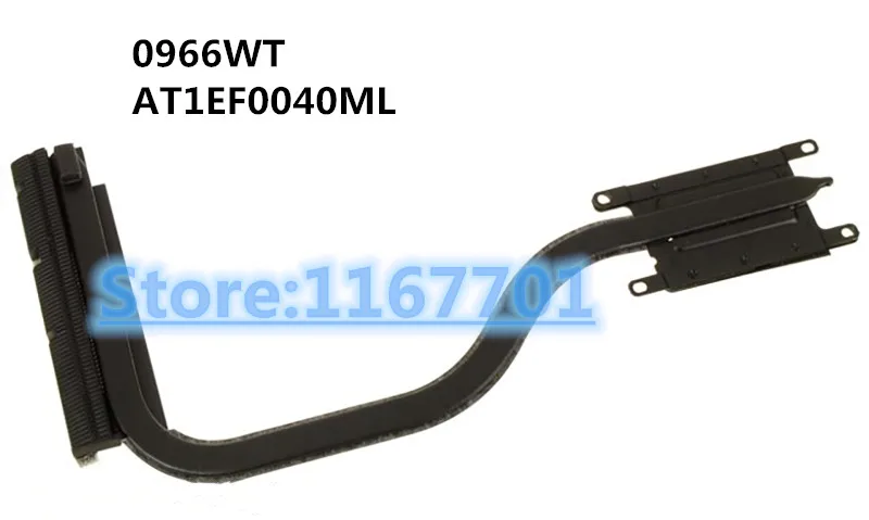 Новый радиатор охлаждения ноутбука/ноутбука для Dell Latitude 5570 E5570 Precision M3510 0966WT AT1EF0040ML