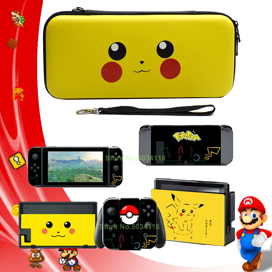 Чехол с переключателем большая сумка для хранения переноски + наклейка рисунком s