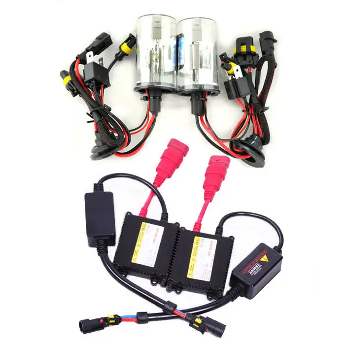 

12V 35W H4-2 8000K Hid ксеноновые лампы комплект тонкий набор преобразования балластов [C150]