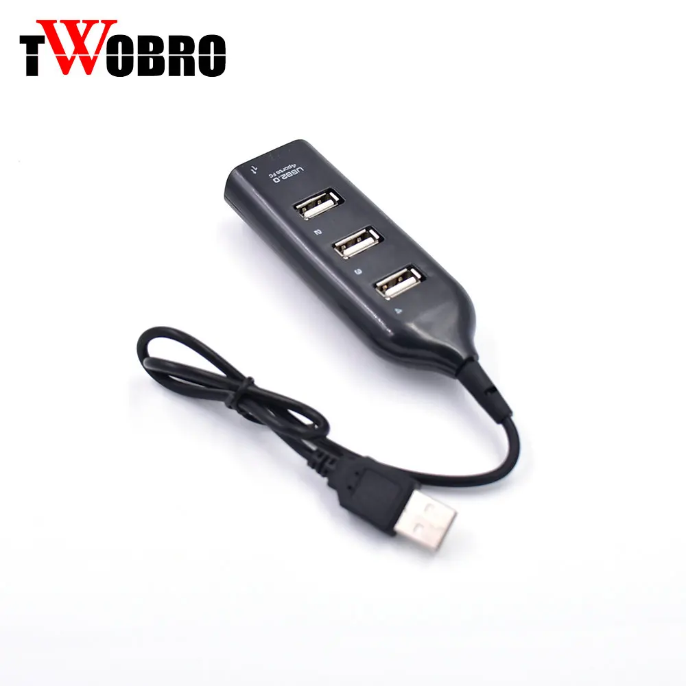 1 шт мини тонкий 4 Порты и разъёмы концентратор usb разветвитель расширитель