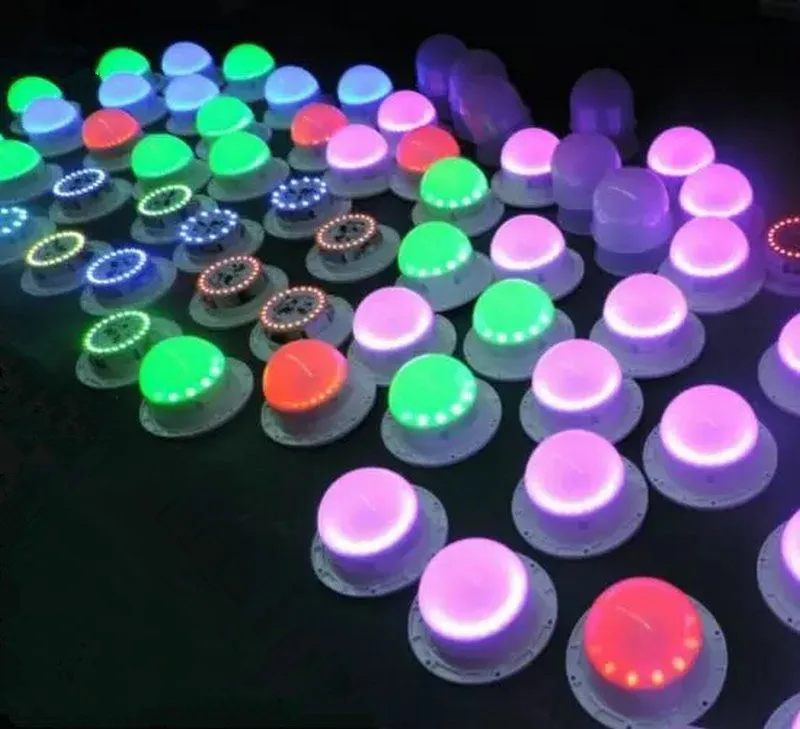 Беспроводной дистанционный пульт перезаряжаемый 12 шт RGBW светодиодный модуль под