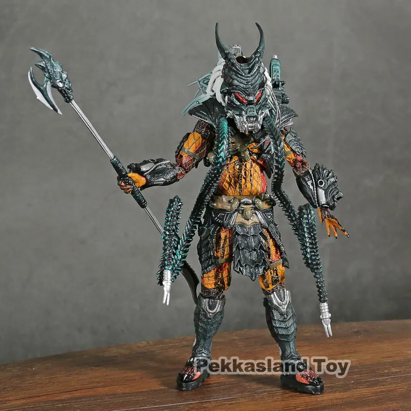NECA Predator Clan Leader Alien Hunter 7 дюймов экшн фигурка Ultimate Deluxe Коллекционная модель