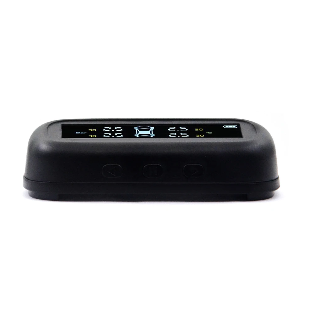 Внешний Солнечный TPMS автомобильный датчик давления в шинах монитор система отображения Предупреждение экономия топлива с 4 датчиками