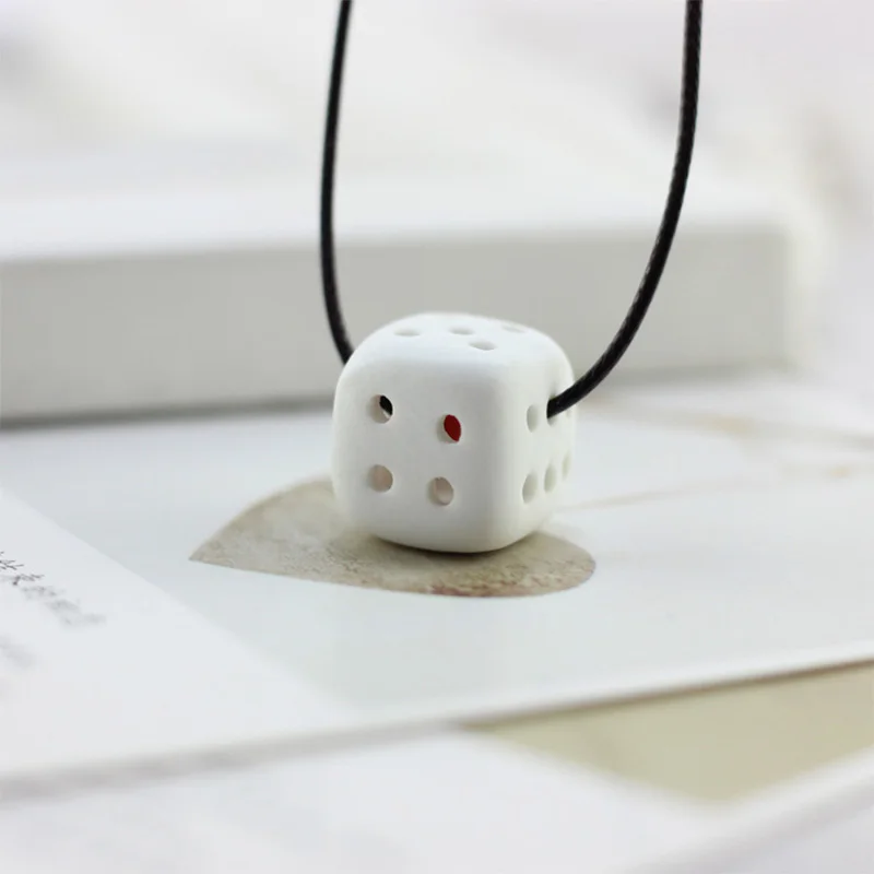 Длинные плетеные веревки цепи женское ожерелье черный коричневый цвет кость