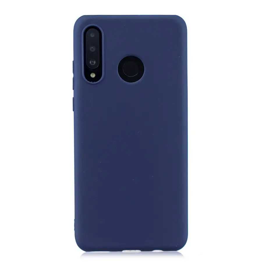Blue Силиконовый чехол для Fundas Huawei P Smart Z, чехлы для Huawei P Smart Z PSmart Z PSmartZ, кожный чехол для сотового телефона, женские чехлы - Цвет: Blue