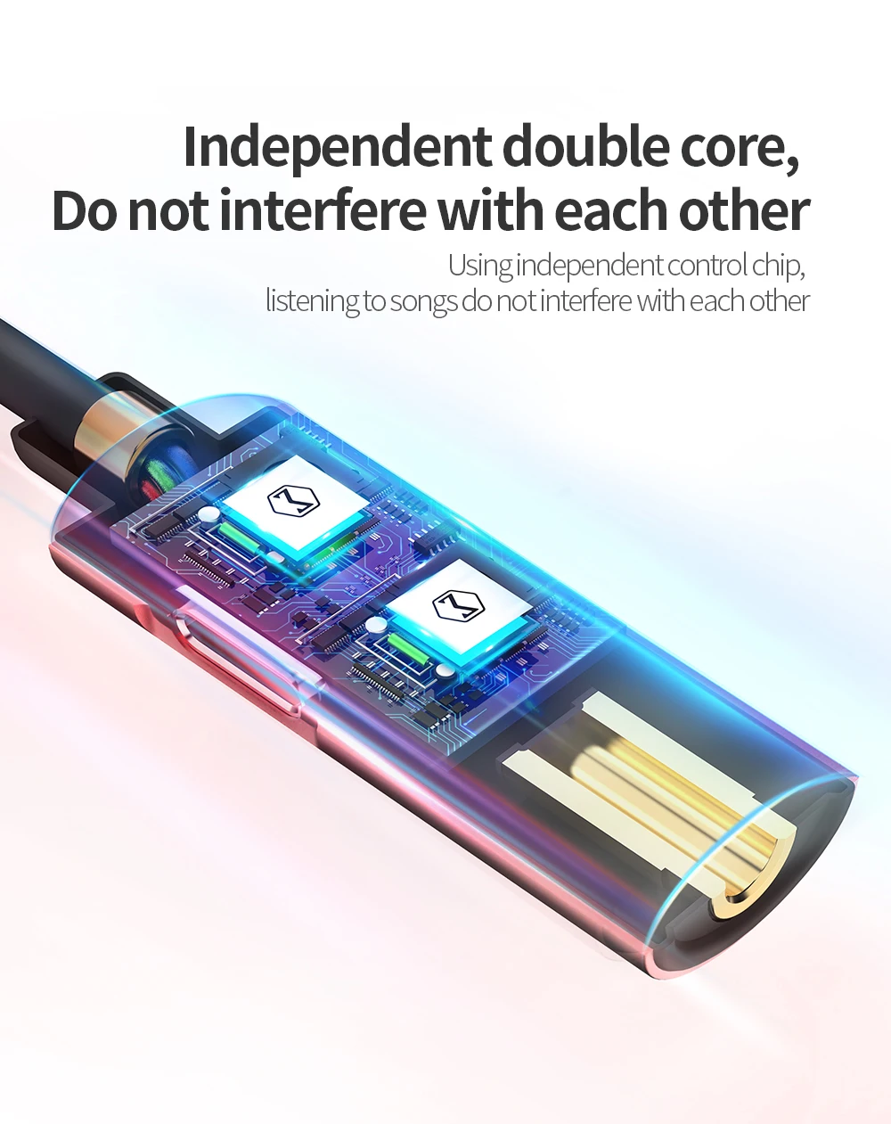 Mcdodo USB Type C Audio Cable Adapter USB C To 3.5mm Jack Splitter Earphone Adapter Aux Audio Connector for Huawei Xiaomi Redmi