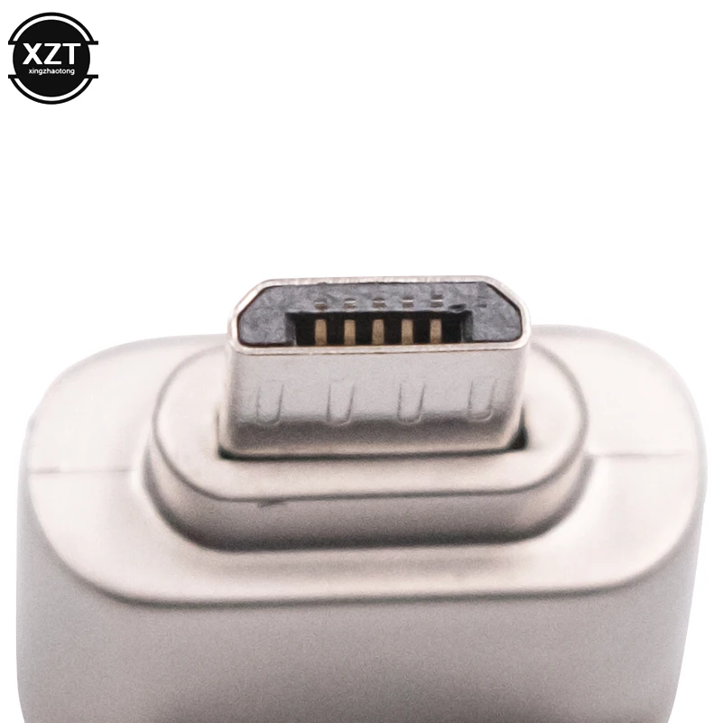 Micro USB 2 0 OTG Устройство для чтения карт памяти телефона Алюминиевый адаптер