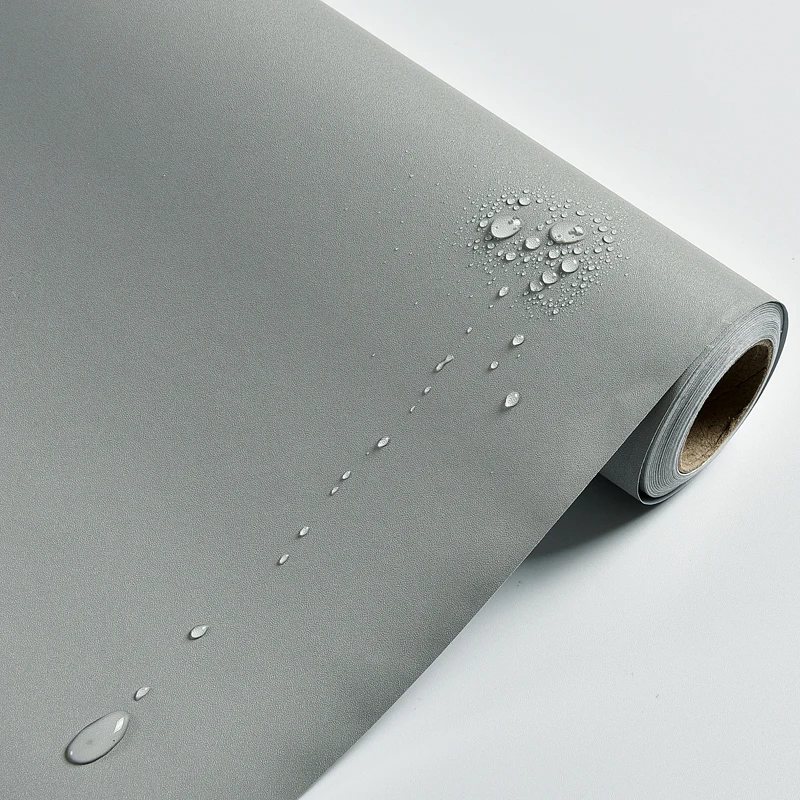 

Modern Fashion Matte Wallpaper Solid Color Waterproof PVC Self Adhesive Wallpapers 10m Roll Bedroom Wall Papers Home Decor W202
