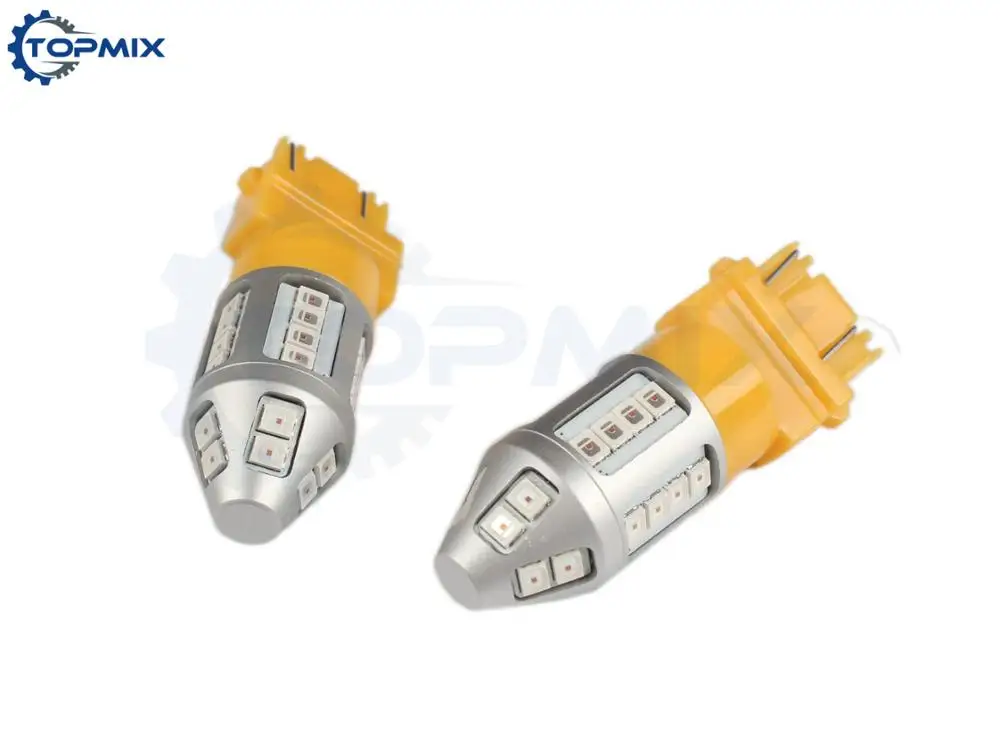 2 шт./лот высокой мощности T25 3157 2835 SMD 30 Светодиодные Автомобильные поворотные