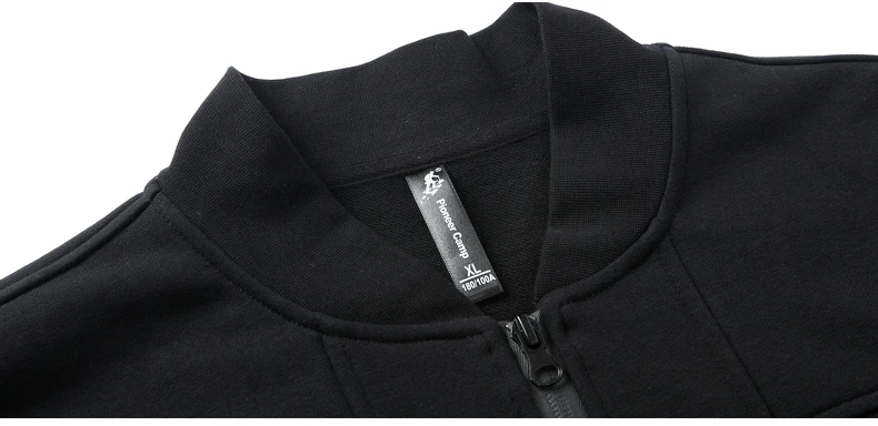 Пионерский лагерь мужской пиджак бренд-одежда куртки пальто мужчины наивысшего качества черная одноцветная ветровка верхняя одежда для мужчин AJK702356