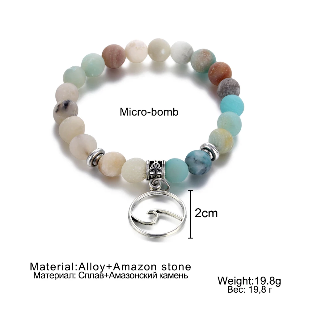 Модные волнистые браслеты DAXI для женщин и мужчин браслеты-манжеты ручной работы