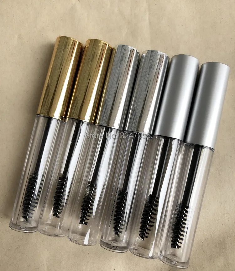 

3.5ml 10ml Clear Empty Plastic Mascara Refillable Tube, DIY Handmade Eye Makeup Tool, Portable Eyelashes Cream Packing Bottle