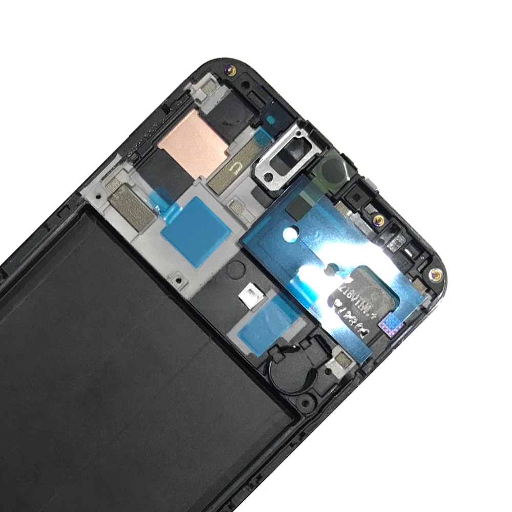 6,4 ''ЖК-дисплей для samsung galaxy A50 A505F/DS A505F A505FD A505A ЖК-дисплей сенсорный экран дигитайзер Рамка для samsung A50 lcd