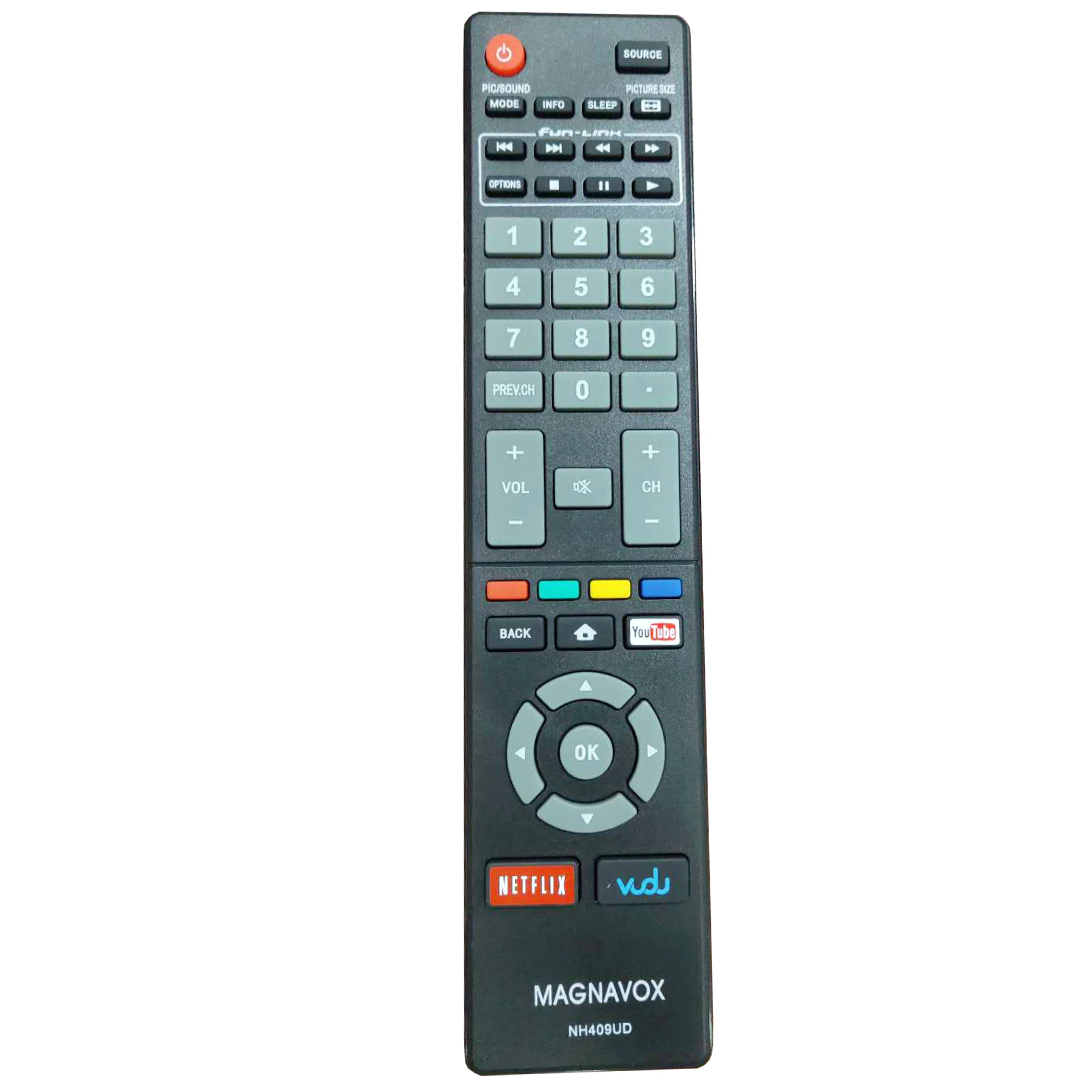 

NH409UD Remote Control for Magnavox TV 55MV314X 50MV314X 43MV314X 32MV304X