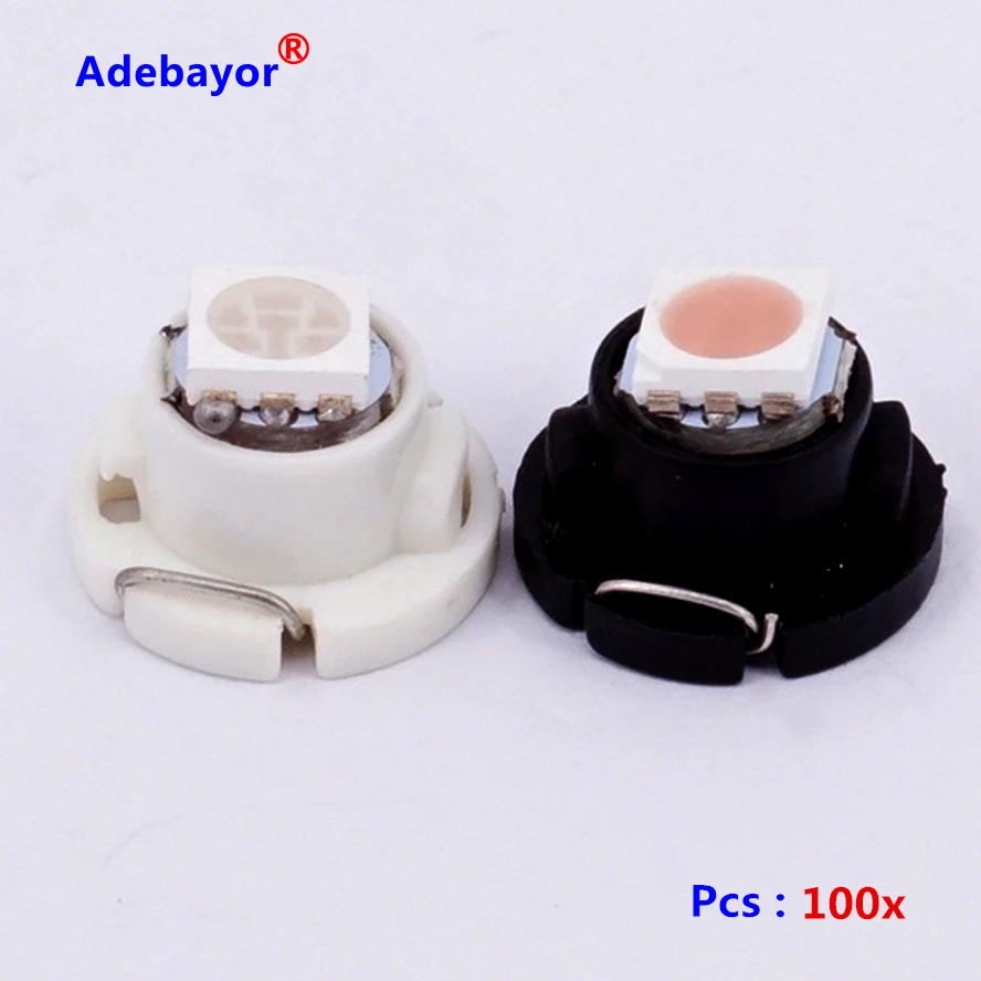 100 x T4.7 измерительные приборы диаметр 12 мм 5050 1 SMD клиновидный 3528 Светодиодный