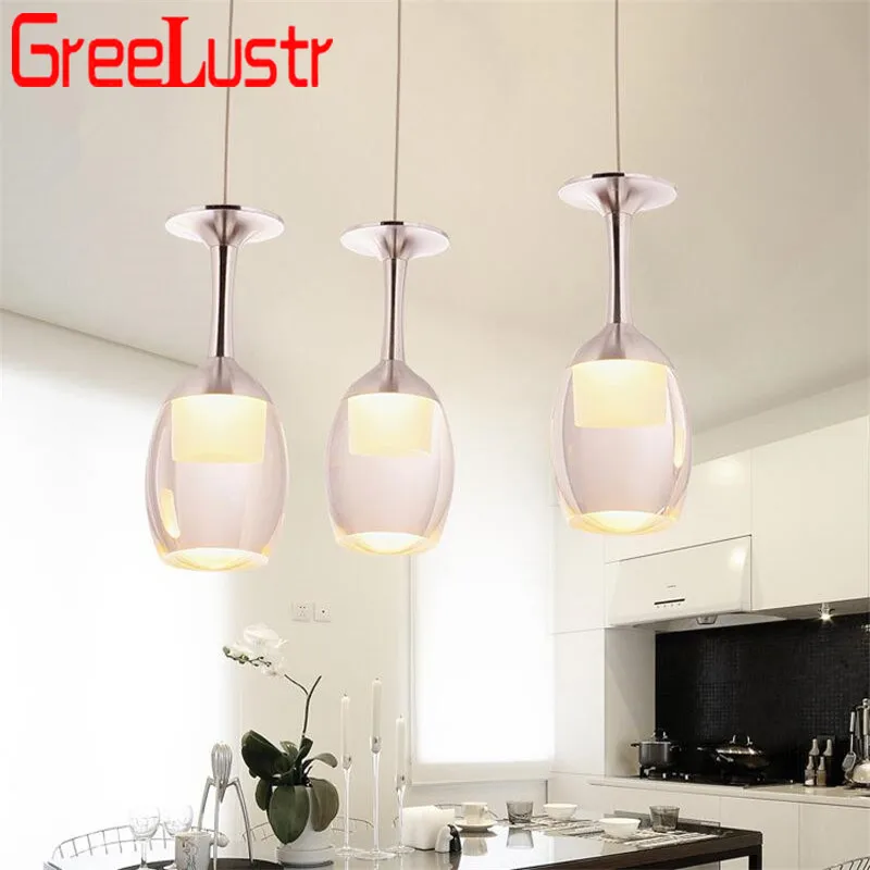 Светодиодные подвесные лампы в стиле лофт люстры для бара кухни светильник
