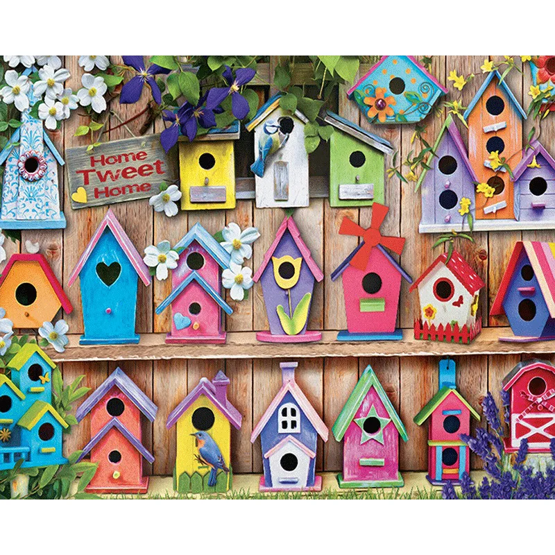 

Diy diamond painting full diamond 5d small bird nest diamond embroidery resin full diamond drill cross stitch Decoration