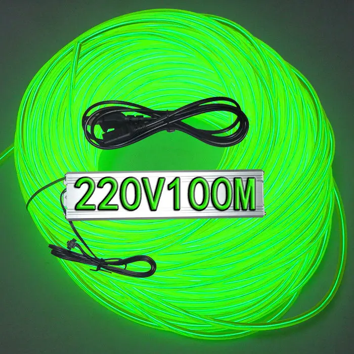 Диаметр 5 мм el провод 100 метров + 220V100 M Инвертор Бесплатная доставка|wire wire|wire 5mminverter