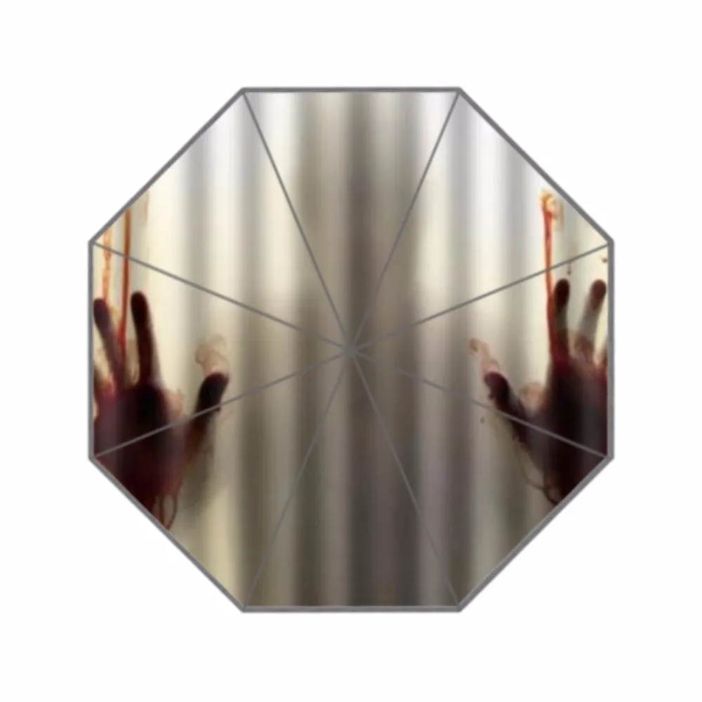 Мужской зонт ручной работы водонепроницаемый складной из 100% алюминия с защитой