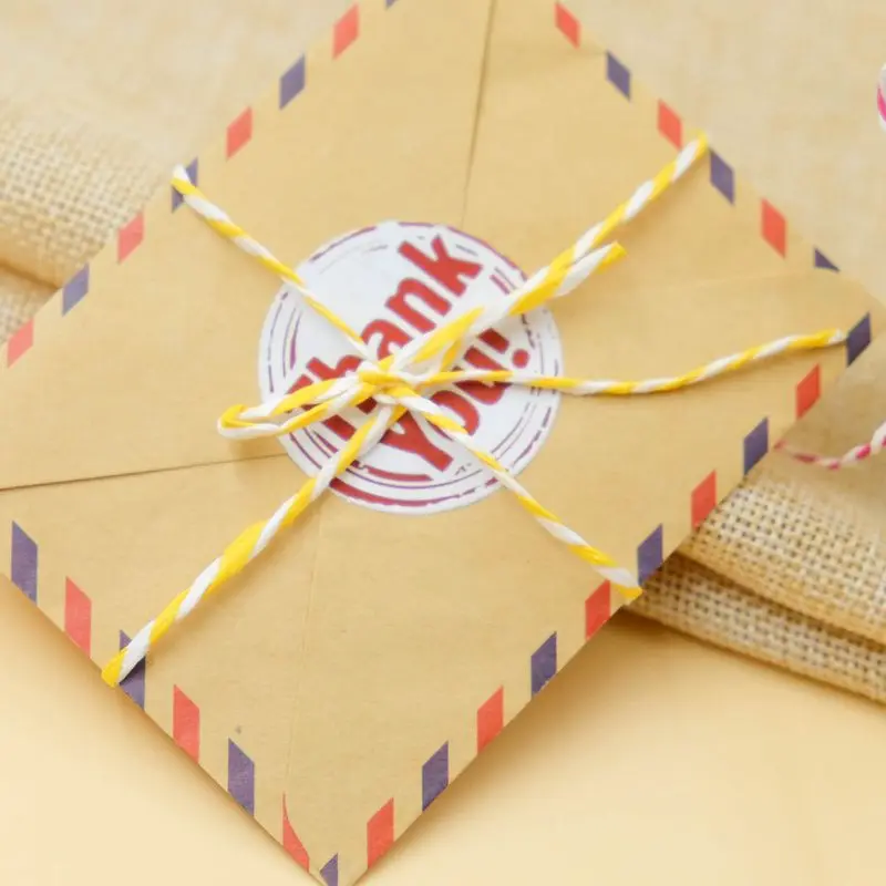 10M/Lot Hand-woven Paper Double-stranded Spell Color Thin Ropes For Gift Packing Scrapbooking Wedding Birthday Party Decoration | Дом и сад