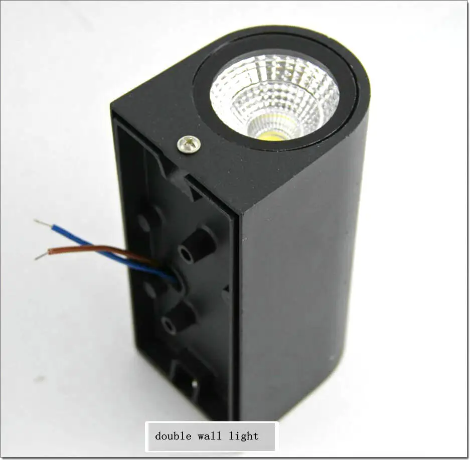 Двойные 2X7W COB светодиодные Настенные светильники модная лампа Современная