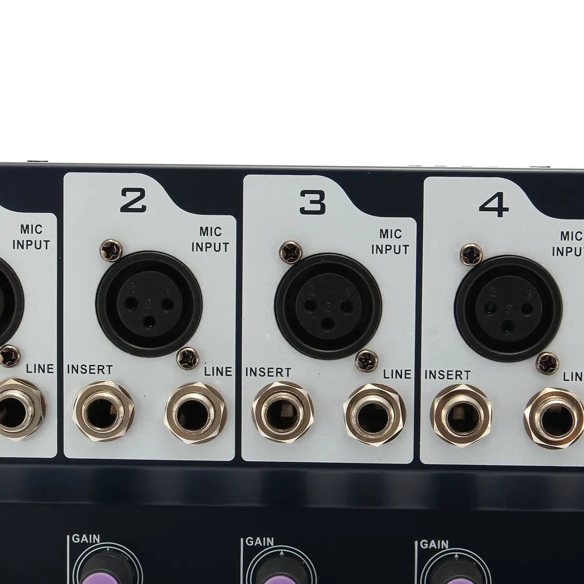 LEORY профессиональный караоке аудио микшер 7 канальный микрофон консоль усилителя