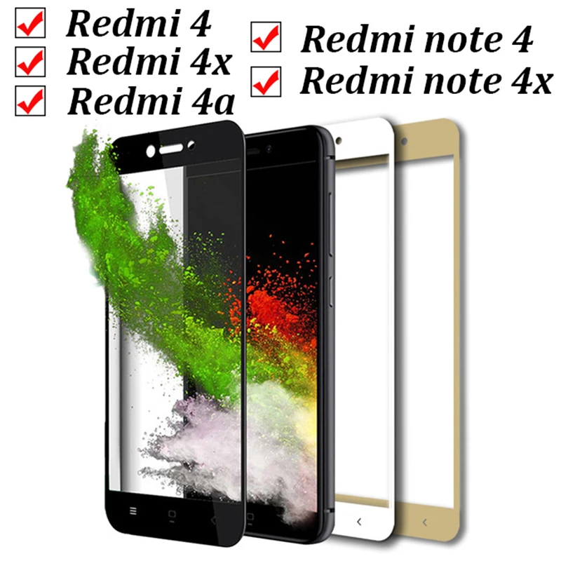 Защитное стекло закаленное 9h для xiaomi redmi 4x | Мобильные телефоны и аксессуары
