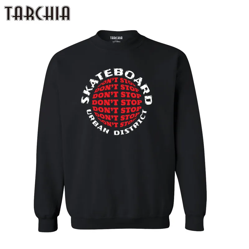 

TARCHIA 2021 Sportwear Hoodies Mens Long Sleeve Casual Sweatshirts Autumn Outerwear Men Hoodies Pullover Cotton Skateboarding